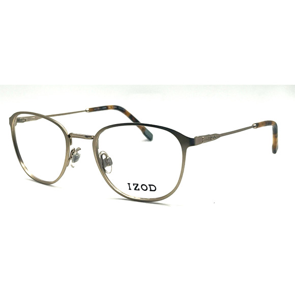 IZOD IZ2045 GOLD/BROWN EYEGLASSES SUNGLASSES FRAMES 50-20-145